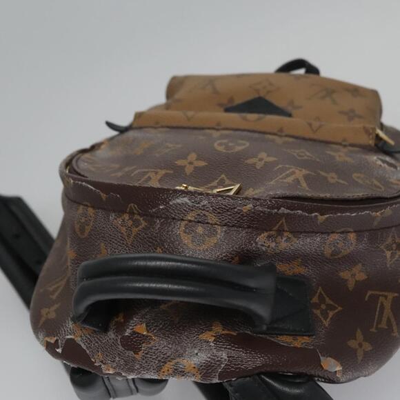 LOUIS VUITTON Monogram Reverse Palm Springs PM Backpack M44870 - Picture 6 of 16